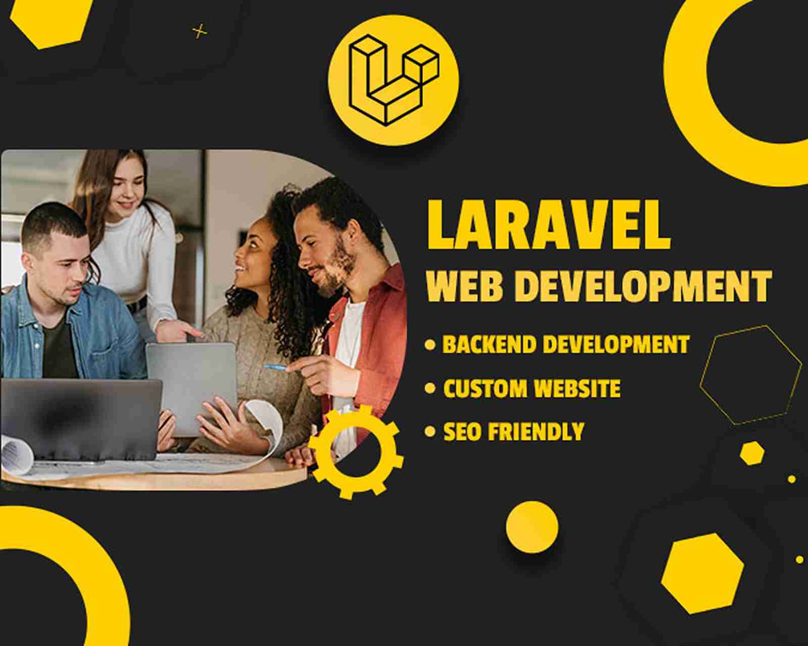 I will develop a custom Laravel website with admin panel and CMS