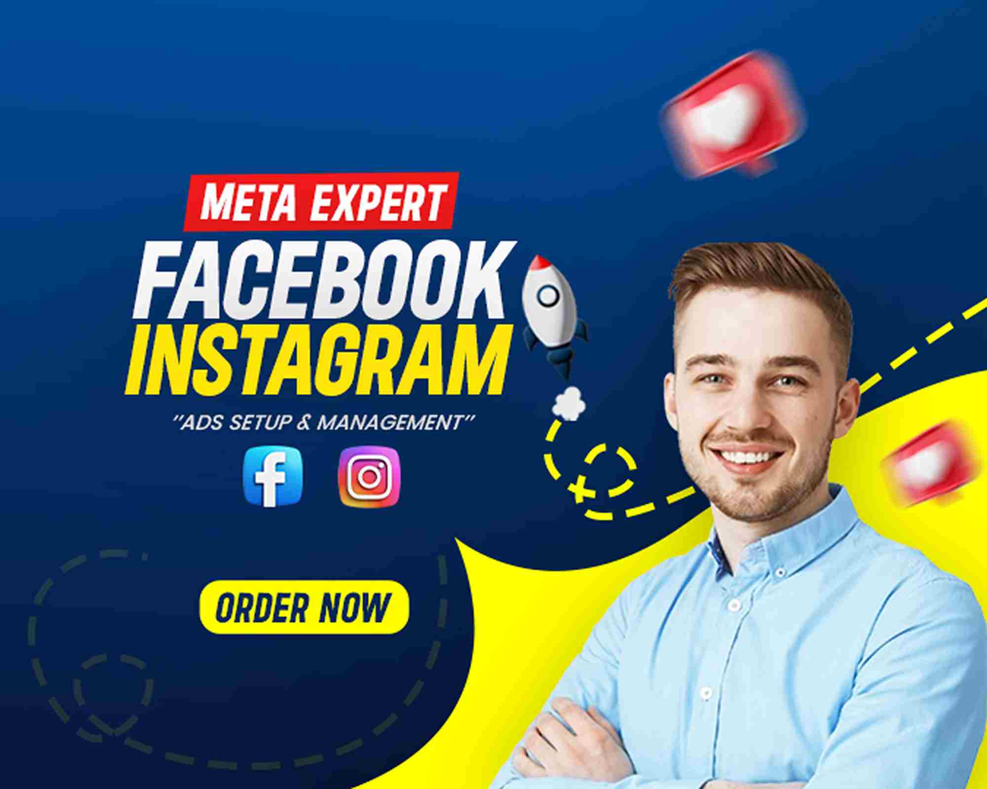I will manage Facebook and Instagram ads using Meta for better results